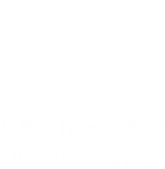 Lake Road Advisors Logo - white